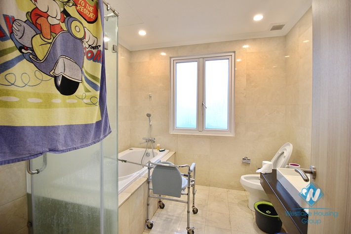 A furnished house with 5 bedrooms for rent in Ciputra K Block